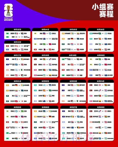 2026世界杯美国时间 2026世界杯美国时间
